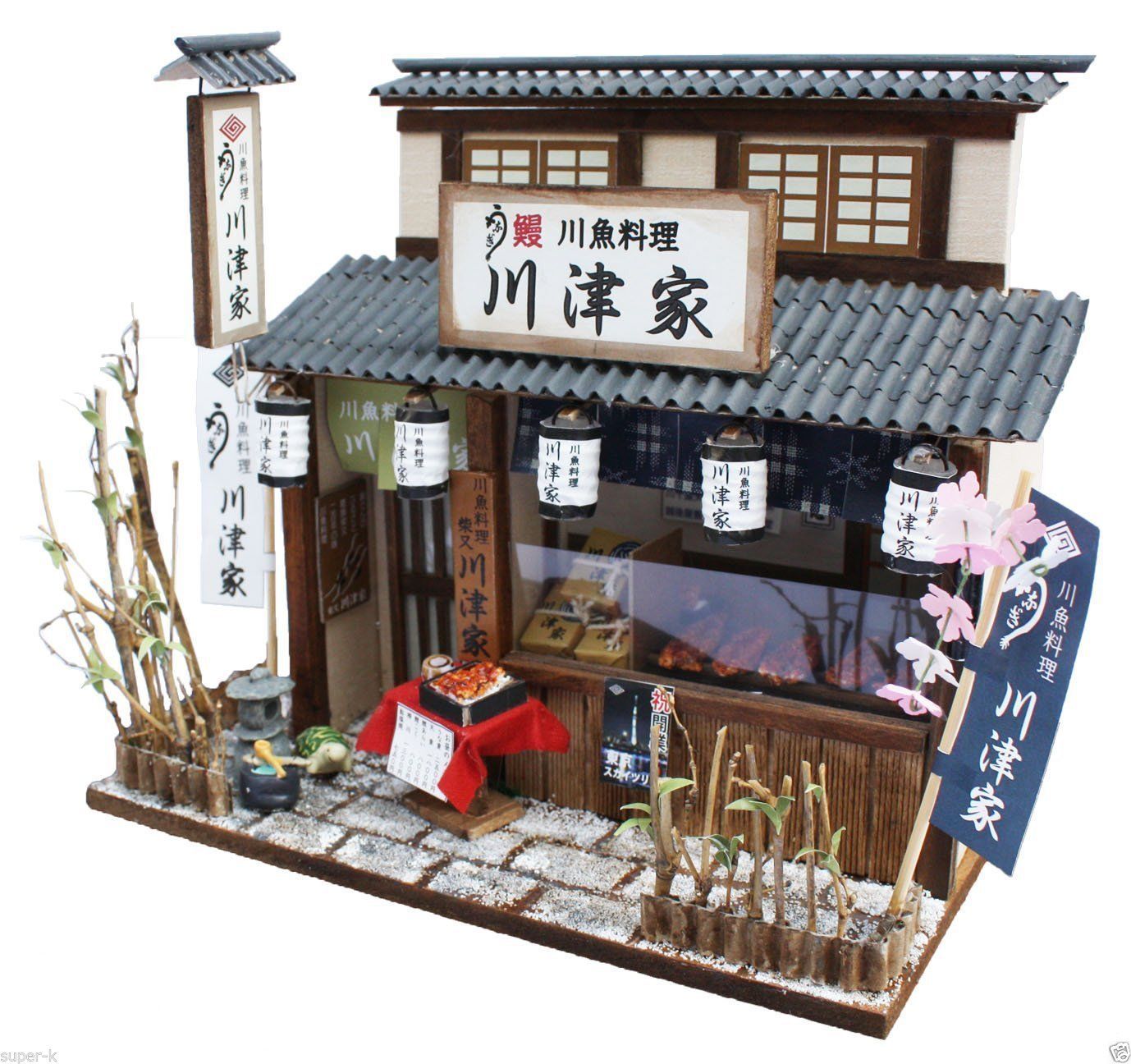 Đi Nhật mua gì về làm quà - mô hình nhà Nhật