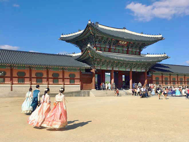 Du lịch quá cảnh Hàn Quốc miễn phí tại Incheon - Tận dụng thời gian để tới tham quan Cung điện Hàn Quốc tuyệt đẹp. Ảnh: Unsplash