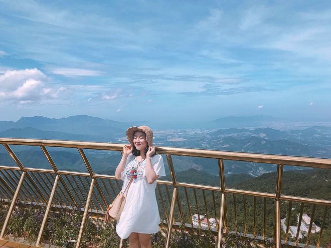 Check in Cầu Vàng Đà Nẵng - Cầu Vàng là địa điểm để bạn có thể tạo nên những bức ảnh check-in cực chất. Ảnh: Instagram