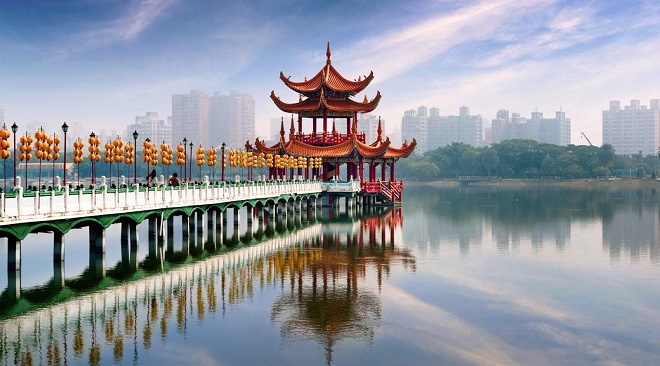 Khám phá hồ Nhật Nguyệt - điểm du lịch Đài Loan nổi tiếng - Một góc hồ Nhật Nguyệt. Ảnh: Azamara Club Cruises