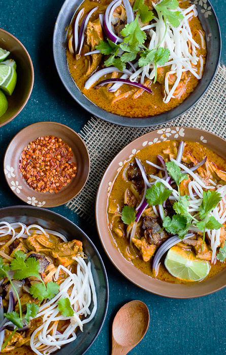 Ăn gì ở Chiangmai - Khao Soi là một món ăn bình dân. Ảnh: sưu tầm.