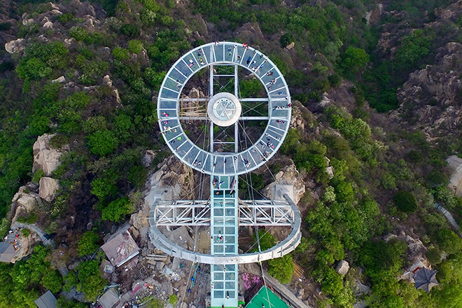 Cầu kính Trung Quốc - Lang Nha