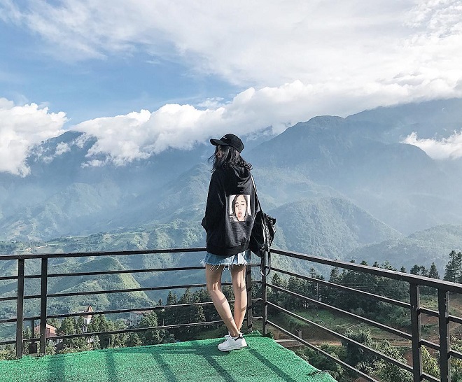 Đổi gió tại khu du lịch Sapa với 4 homestay xinh xắn - Quang cảnh dãy Hoàng Liên Sơn nhìn từ VietTrekking. Ảnh: we25.vn