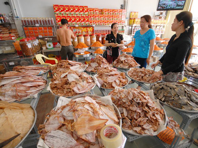 Kinh nghiệm du lịch Phú Yên - Hải sản khô