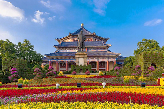 Quảng Châu - điểm du lịch Trung Quốc tự túc ít ai ngờ đến - Tôn Trung Sơn sinh ra ở Quảng Châu. Ngày nay, ở quê hương ông vẫn có một khu nhà tưởng niệm hoành tráng. Ảnh: Bamboo travel