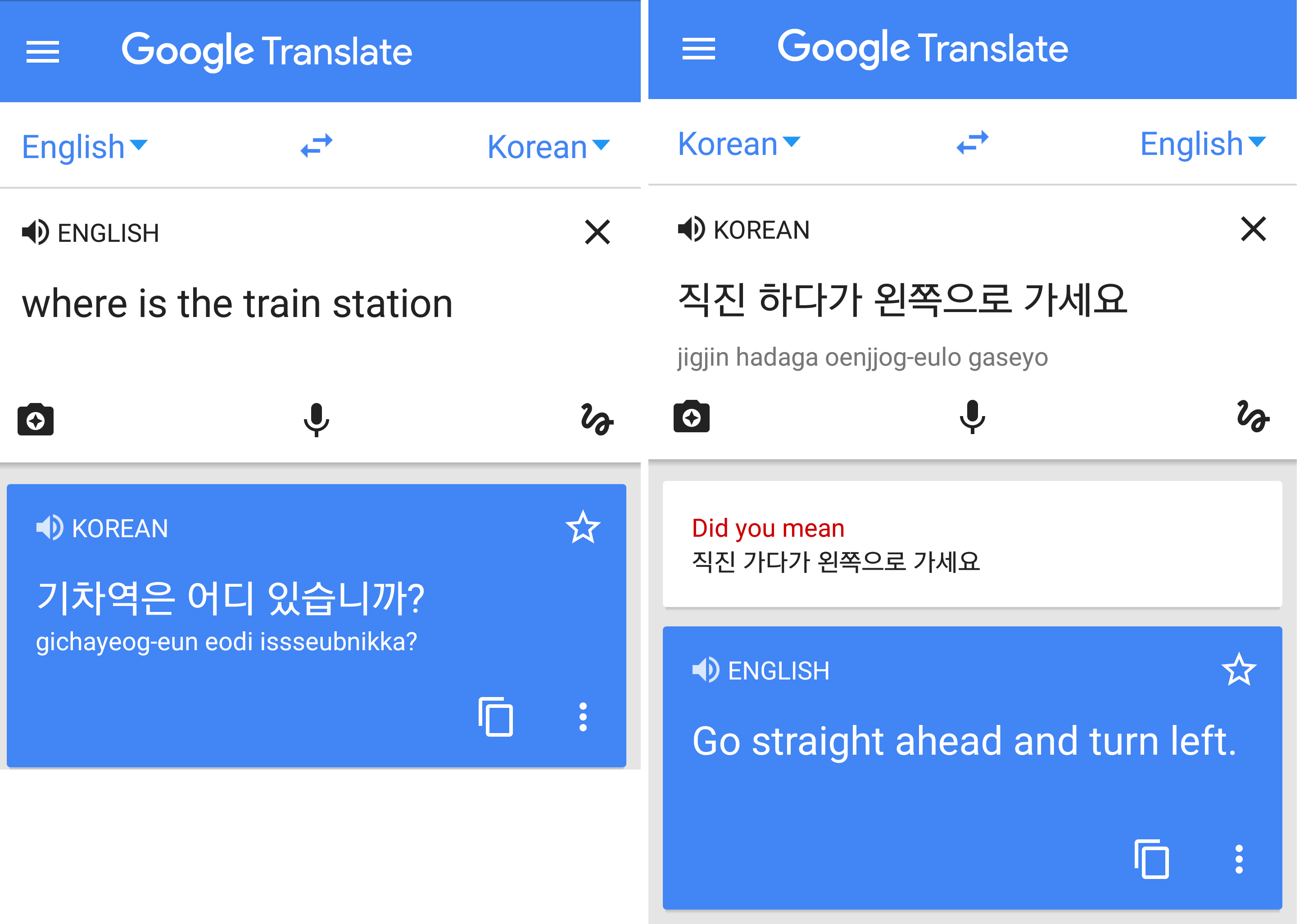 8 app du lịch tiện ích trong máy - Bạn có thể dễ dàng giao tiếp hơn với ứng dụng Google Translate. Ảnh: http://www.jejuweekly.com
