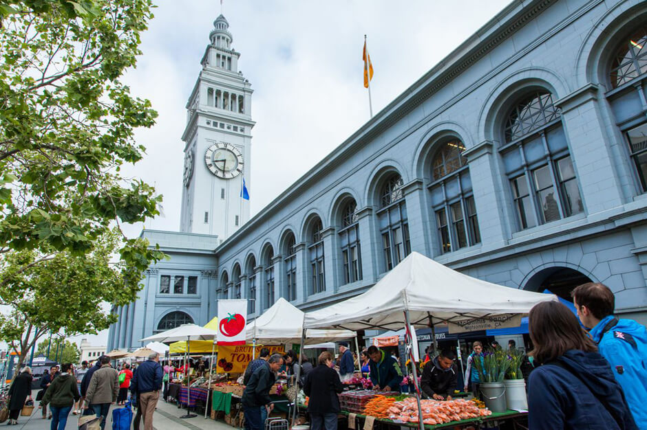 Chợ Ferry Building - Ferry Building Marketplace - San Francisco - Mỹ