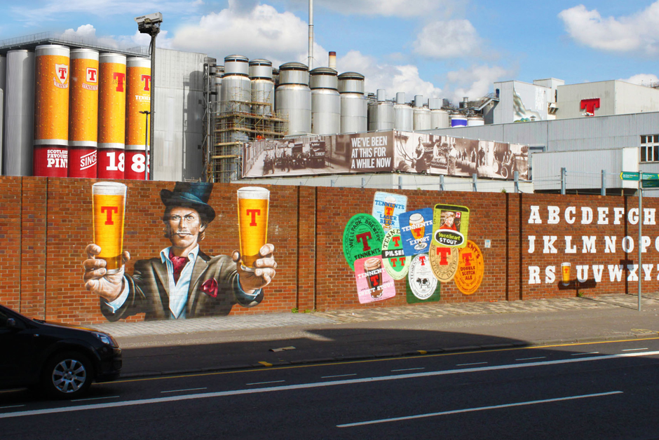 Nhà máy bia Tennents Wellpark - Tennents Wellpark Brewery - Glasgow - Scotland