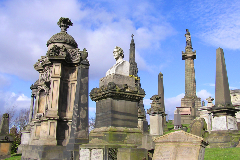 Nghĩa trang Necropolis - The Necropolis - Glasgow - Scotland