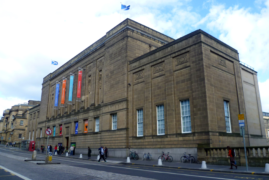 Thư viện Quốc gia - National Library of Scotland - Edinburgh - Scotland