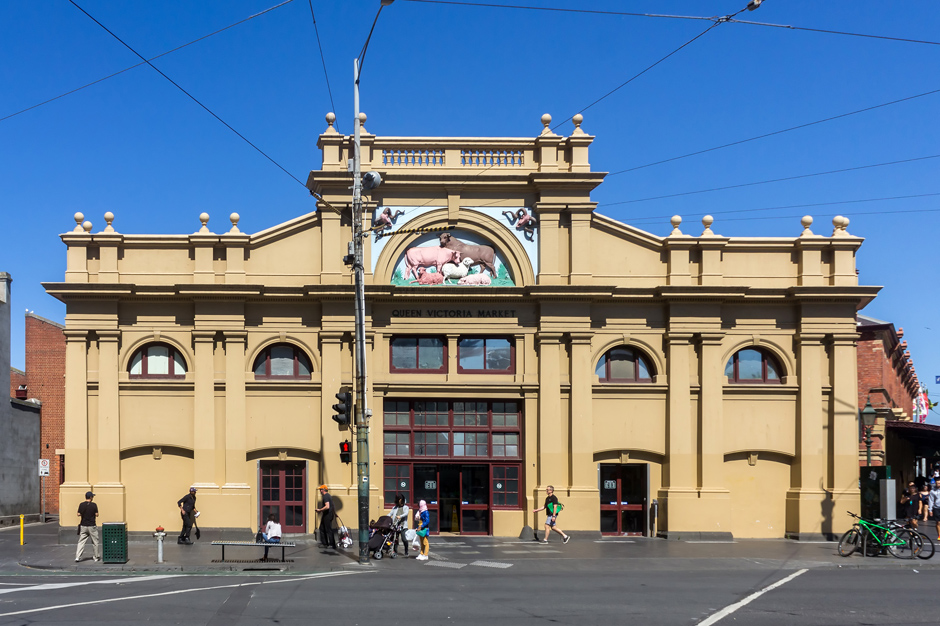 Chợ Queen Victoria - Queen Victoria Market - Melbourne - Úc