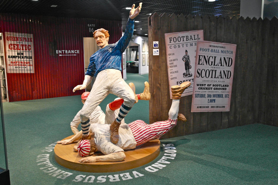Báo tàng Bóng đá - Scottish Football Museum - Glasgow - Scotland