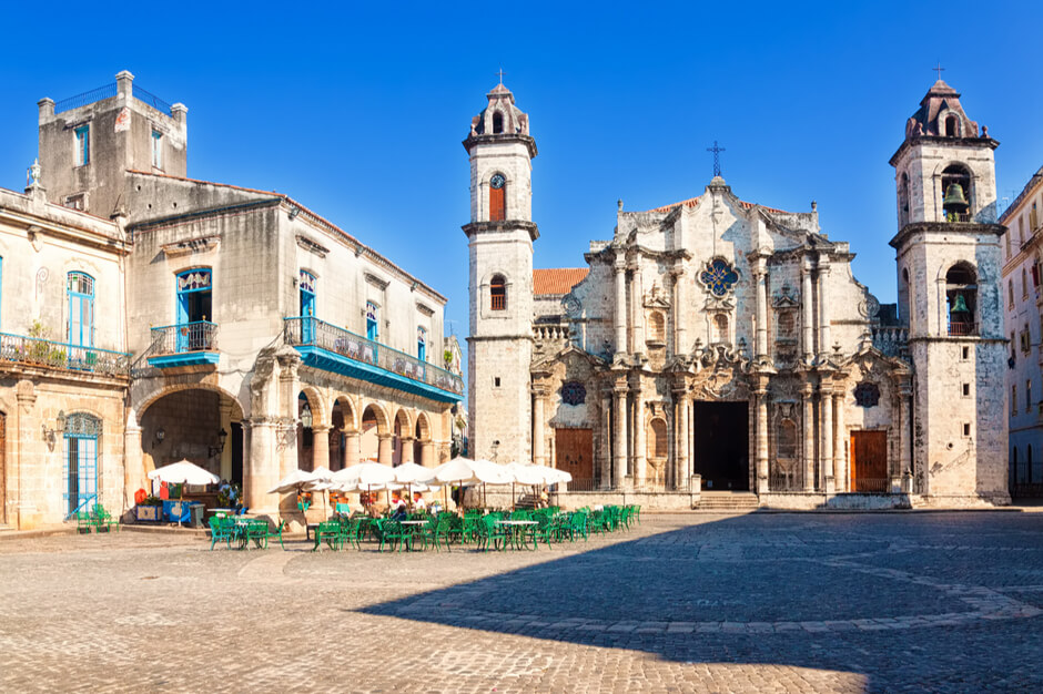 Quảng trường Nhà thờ - Plaza de la Catedral - Havana - Cuba
