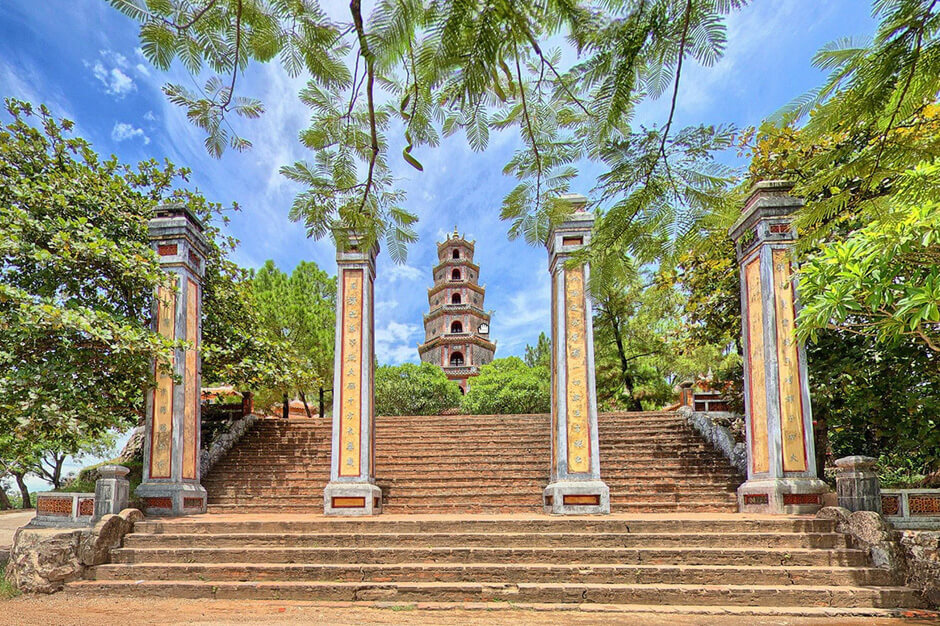 Chùa Thiên Mụ - Thien Mu Pagoda | Yeudulich