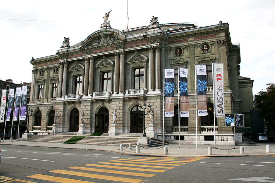Nhà hát lớn Geneva - Grand Theatre de Geneve - Geneva - Thụy Sỹ