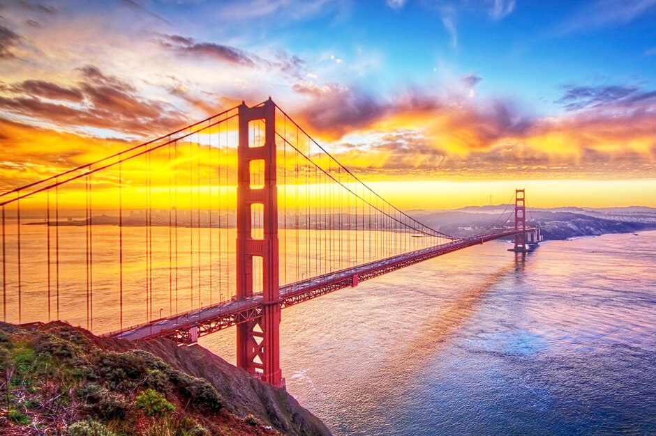 Cầu Cổng Vàng - Golden Gate | Yeudulich
