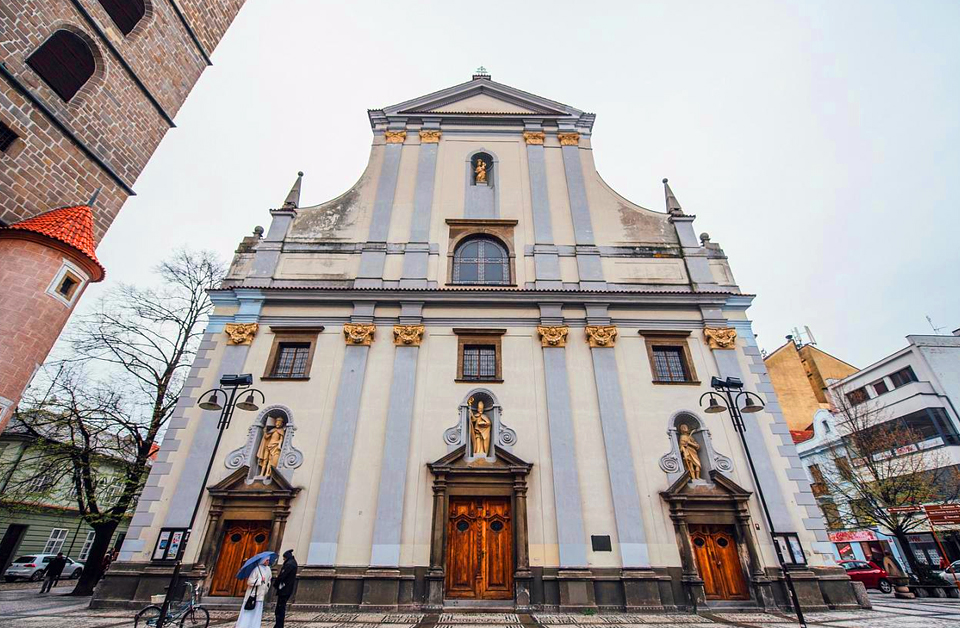 Nhà thờ Thánh Nicholas - St. Nicholas Church - Ceske Budejovice - Séc
