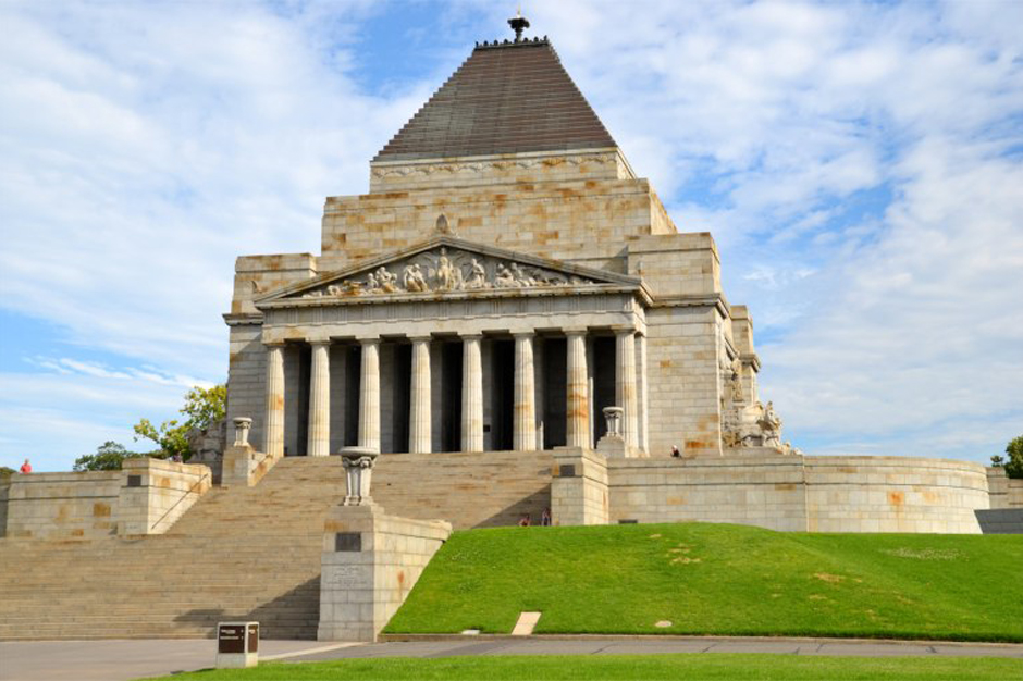 Đài tưởng niệm Melbourne - Shrine of Remembrance | Yeudulich