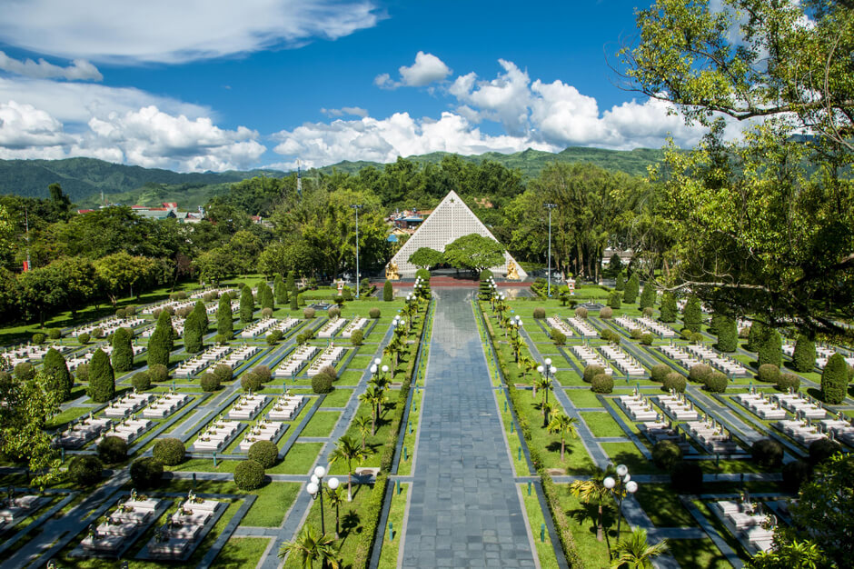 Nghĩa trang liệt sĩ đồi A1 - Dien Bien Phu Military Cemetery ...