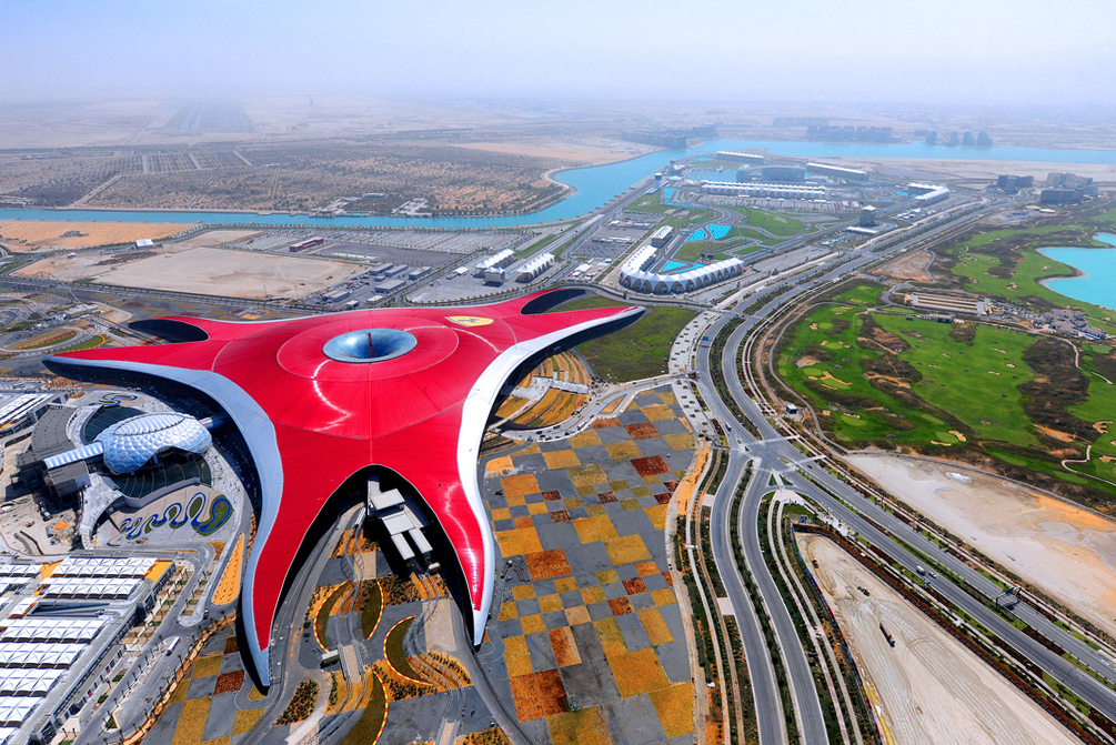 Công viên Ferrari - Ferrari World - Abu Dhabi - Các Tiểu Vương Quốc Ả Rập Thống Nhất