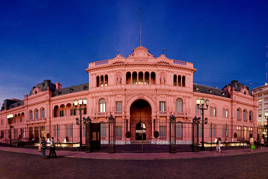 Phủ Tổng thống (Nhà Hồng) - Casa Rosada - Buenos Aires - Argentina