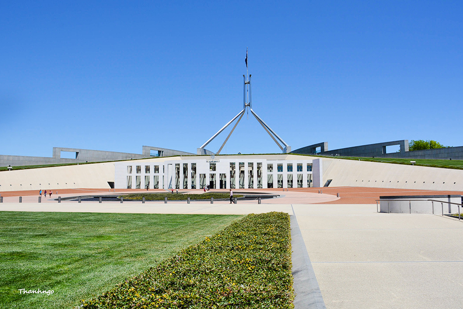 Tòa nhà Quốc hội Canberra - Parliament House Canberra - Canberra - Úc