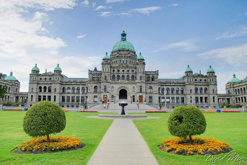 Tòa nhà Quốc hội Victoria - British Columbia Parliament Buildings | Yeudulich
