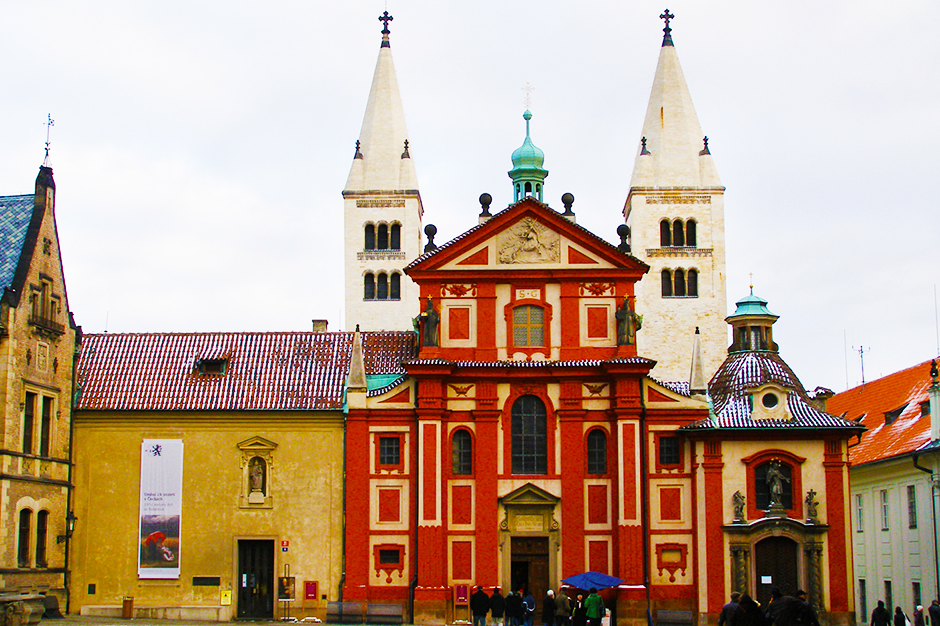 Nhà thờ Thánh George - St. George's Basilica - Praha - Séc