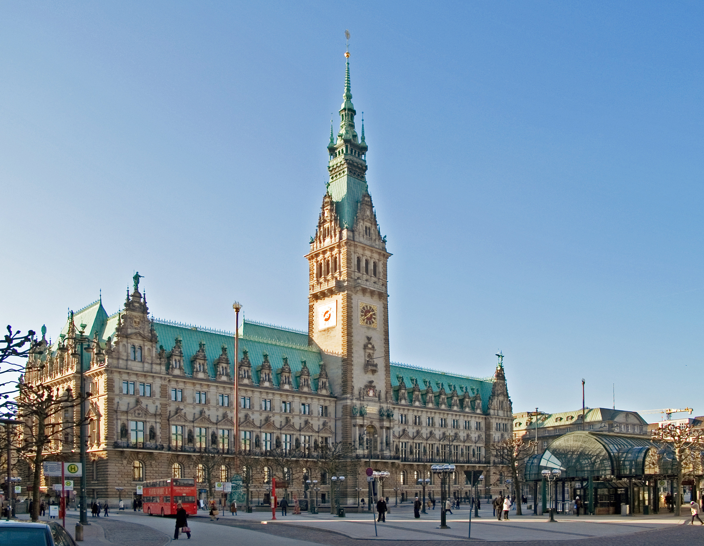 Tòa thị chính Hamburg - Hamburg City Hall - Hamburg - Đức