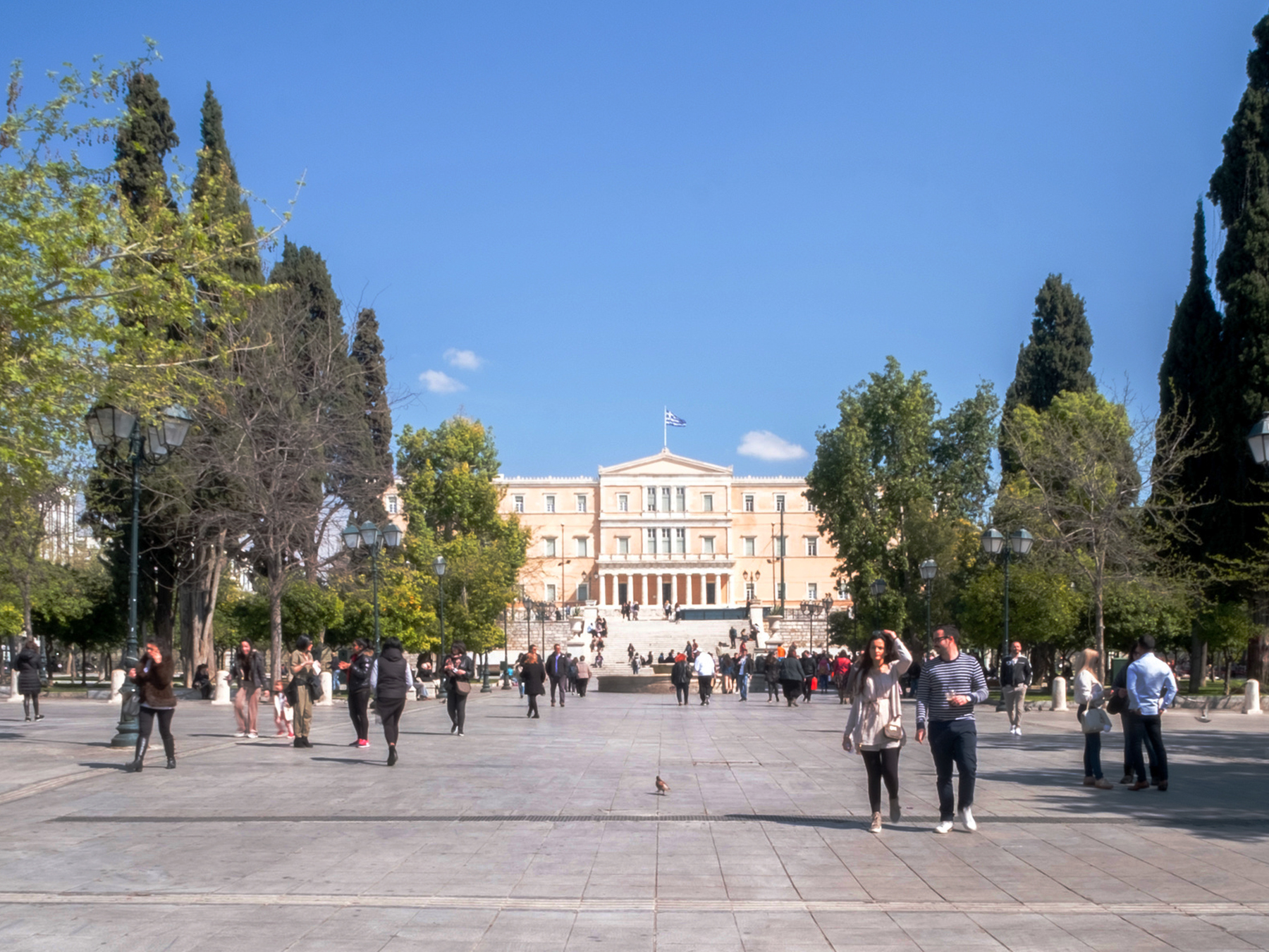 Quảng trường Hiến pháp Syntagma - Syntagma Square - Athens - Hy Lạp