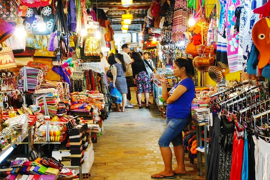 Chợ Orussey - Orussey Market - Phnom Penh - Campuchia