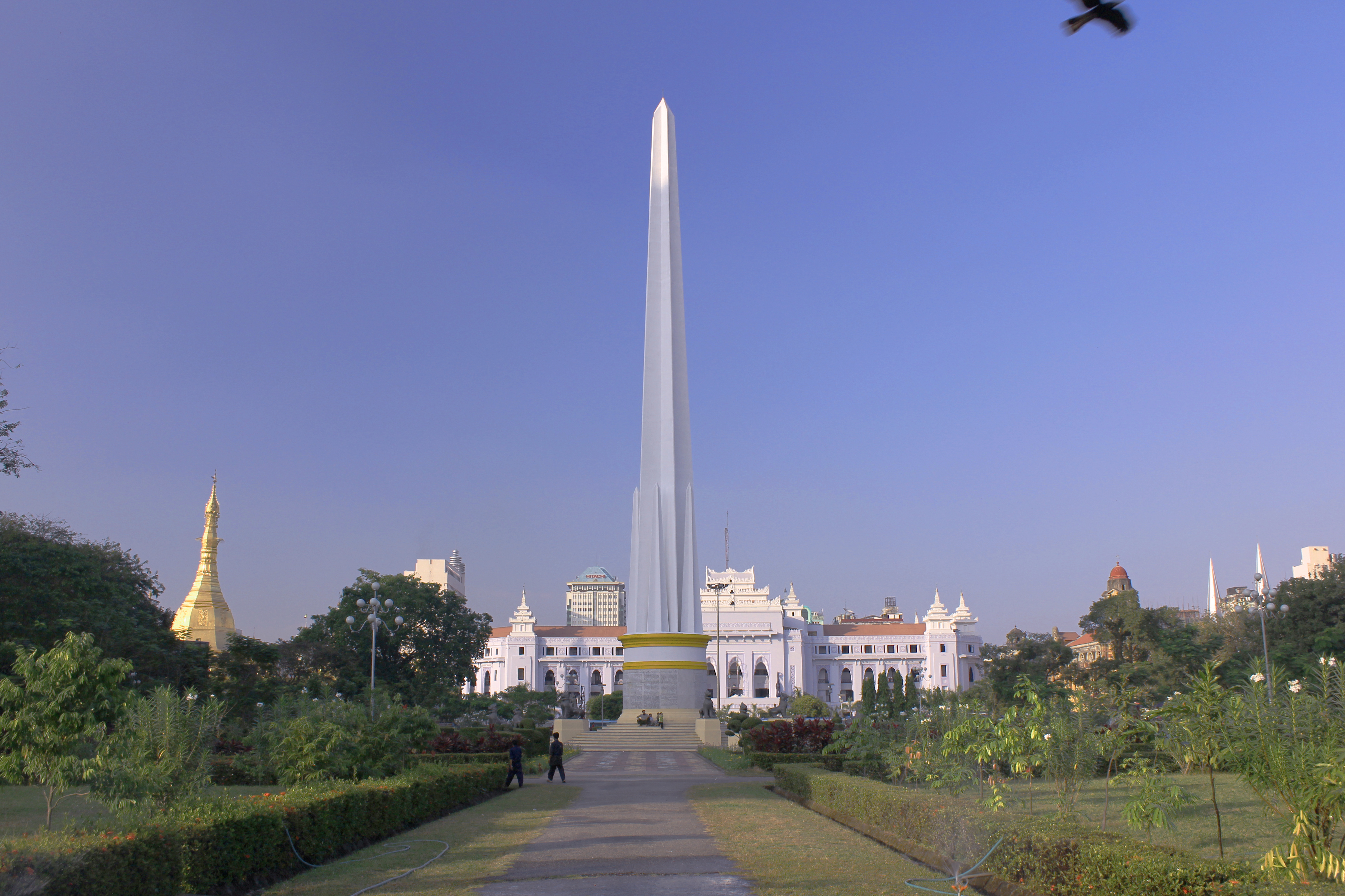 Tượng đài Độc lập - Independent Monument - Yangon - Myanmar