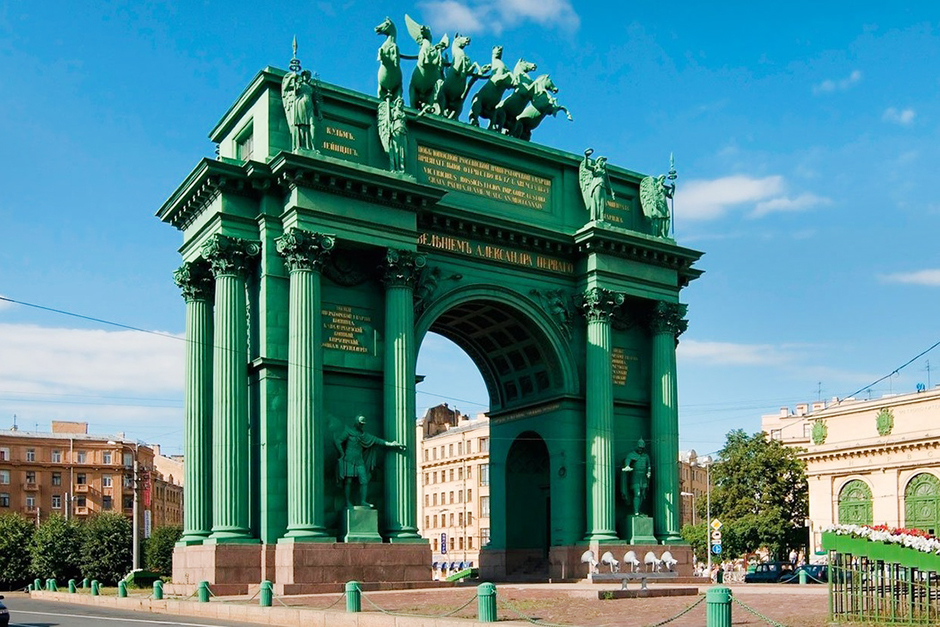 Khải Hoàn Môn - Triumphal Arch - Moscow - Nga