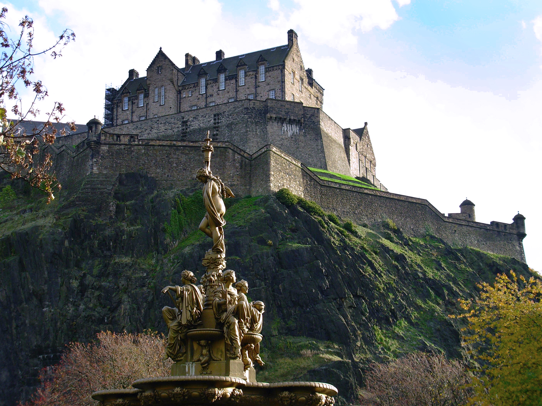Lâu đài Edinburgh - Edinburgh Castle - Edinburgh - Scotland