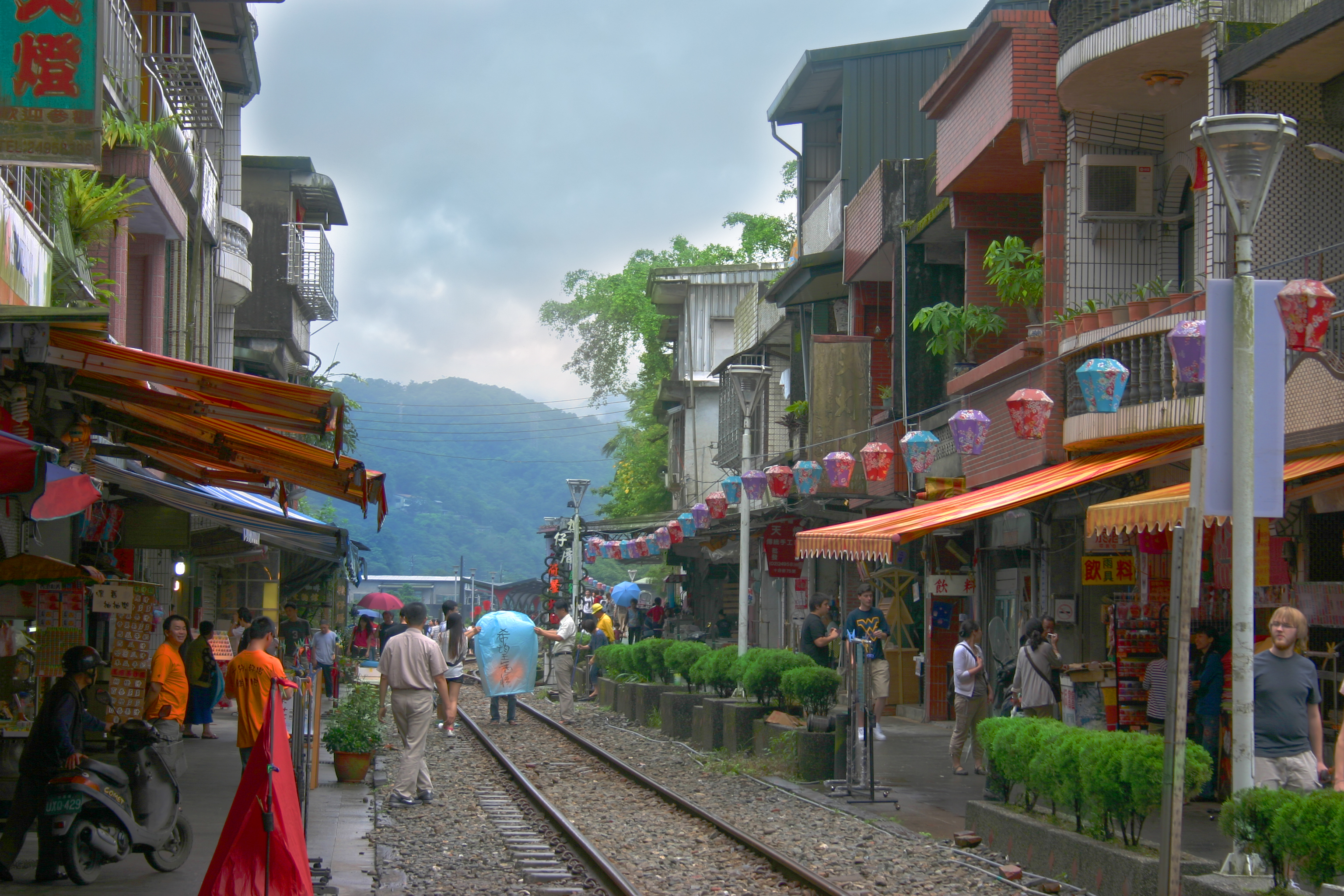 Làng cổ Thập Phần - Shifen Old Street - Tân Bắc - Đài Loan