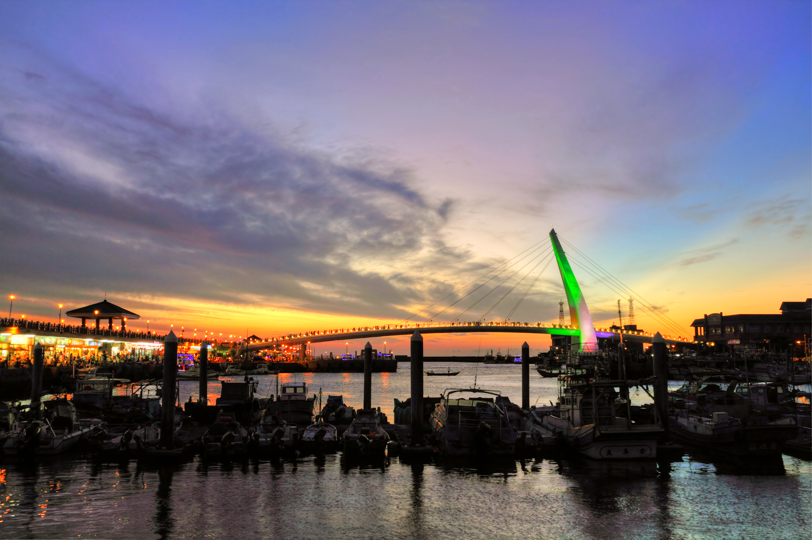 Cảng Ngư đầu Đạm Thủy - Tamsui Fisherman's Wharf - Tân Bắc - Đài Loan