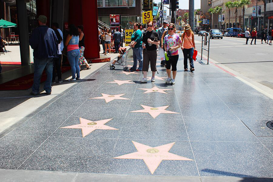 Đại lộ Danh vọng - Hollywood Walk of Fame - Los Angeles - Mỹ