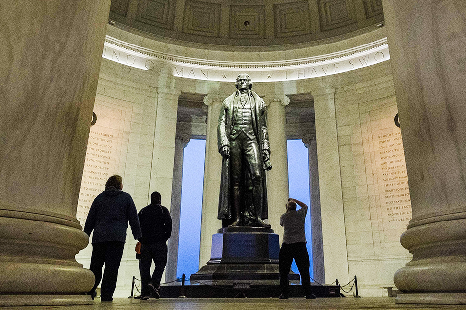 Nhà tưởng niệm Jeffferson - Jefferson Memorial - Washington DC - Mỹ