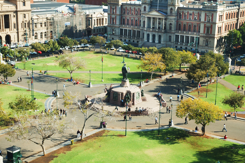 Quảng trường Nhà thờ Trung tâm - Church Square - Pretoria - Nam Phi