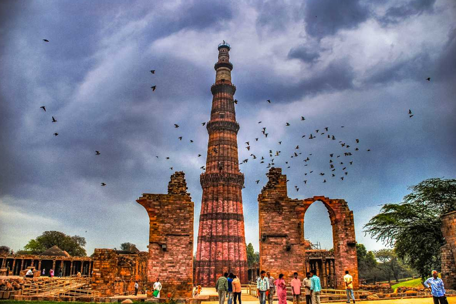 Tháp Qutub - Qutub Minar - New Delhi - Ấn Độ