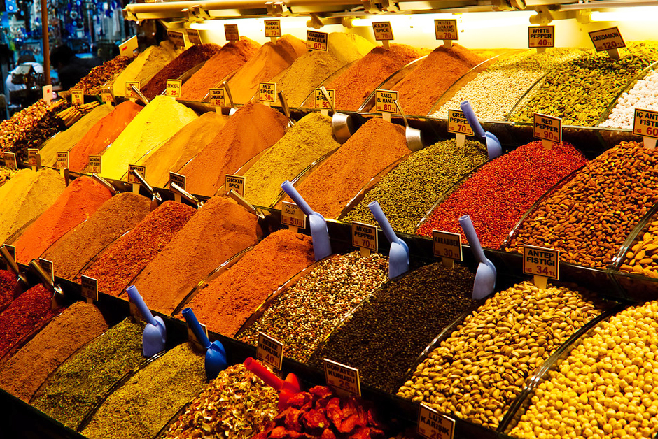 Chợ gia vị Spice Bazaar - Spice Market | Yeudulich