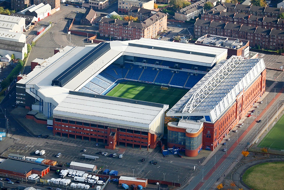 Sân vận động Ibrox - Ibrox Stadium - Glasgow - Scotland