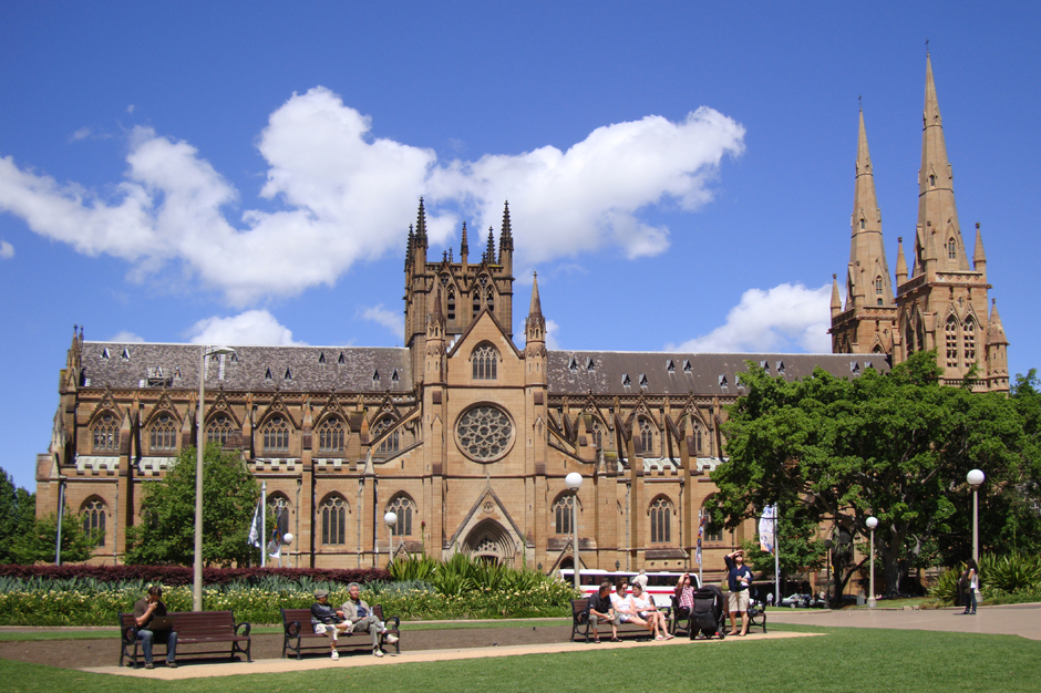 Nhà thờ Thánh Mary - St. Mary's Cathedral - Sydney - Úc