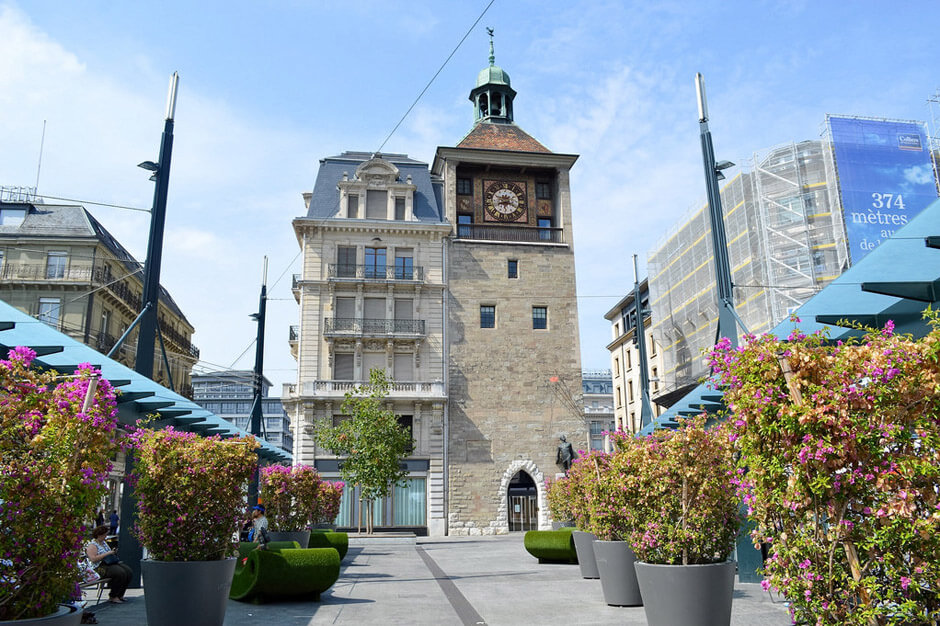 Tháp Molard - The Molard Tower - Geneva - Thụy Sỹ
