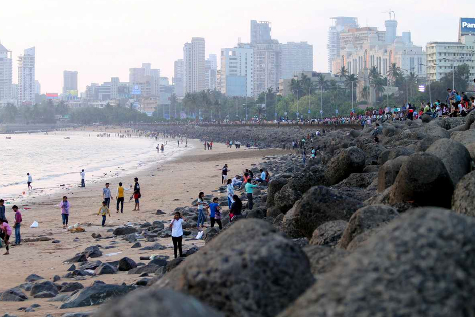 Bãi biển Chowpatty - Girgaum Chowpatty - Mumbai - Ấn Độ