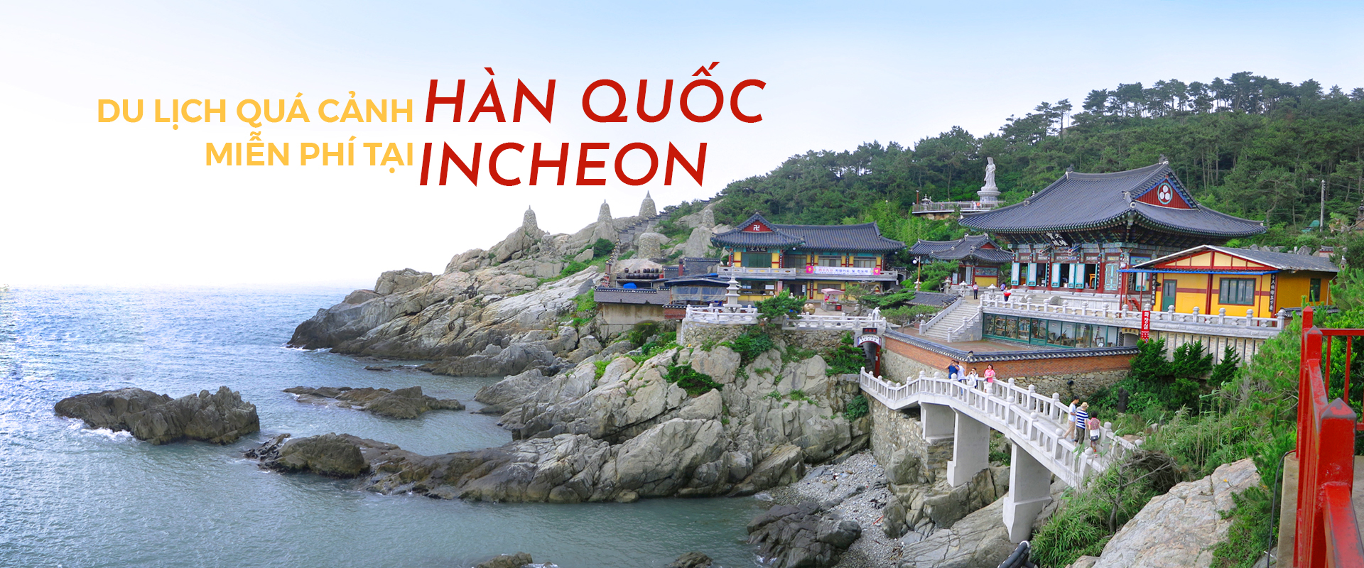 Du lịch quá cảnh Hàn Quốc miễn phí tại Incheon